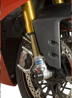 Kryt motoru (pravý) R&G Racing pro motocykly DUCATI PANIGALE / S / TRICOLORE (´12-), černý